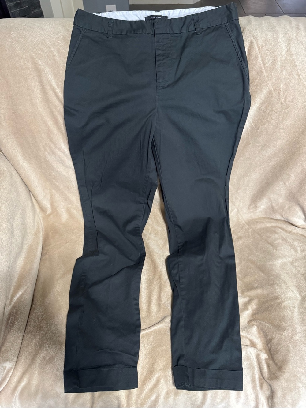 Forever 21 Women's Black Chino Pants